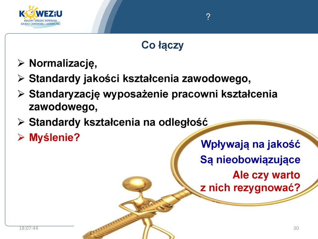 III KONFERENCJA NORMALIZACJA W SZKOLE Edukacja Na Rynek Pracy Ppt